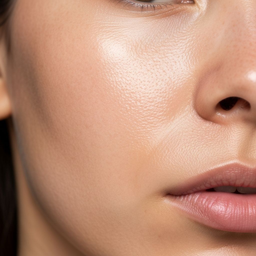 Healthy skin texture